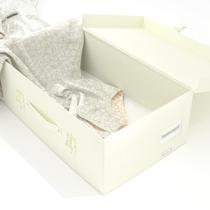 Caixa de Armazenamento para Vestido de Noiva HANGERWORLD - Cor Marfim