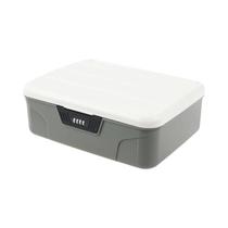 Caixa De Armazenamento Plástica Portátil Com Fechadura Digital, Cofre Para Dinheiro E Joias, Ideal Caixa De Armazenamento Plástica Portátil Com Fechadura Digital, Cofre Para Dinheiro E Joias, Ideal