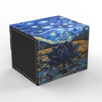 Caixa de Armazenamento Realm Guard Vault Deck Box Starry Black Lotus Caixa de Armazenamento Realm Guard Vault Deck Box Starry Black Lotus