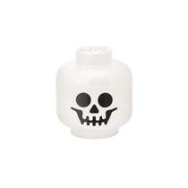 Caixa de armazenamento Room Copenhagen Lego Skull Head 16x16x18cm Caixa de armazenamento Room Copenhagen Lego Skull Head 16x16x18cm