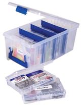 Caixa de armazenamento Tackle Flambeau Outdoors 4510FB Clear 38x20x16cm