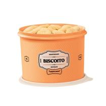 Caixa de Armazenamento Tupperware Essences 2,4 Litros Amarelo Estampado com Tampa Branca