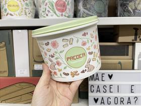 Caixa de Armazenamento Tupperware Floral 1,7 Litros Caixa de Armazenamento Tupperware Floral 1,7 Litros