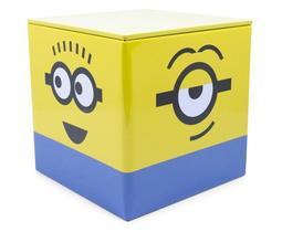 Caixa de armazenamento Ukonic Despicable Me Minions 10 cm Tin Cube Caixa de armazenamento Ukonic Despicable Me Minions 10 cm Tin Cube