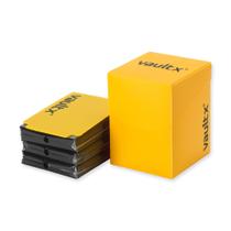 Caixa de Armazenamento Vault X Grande para Deck com 150 Protetores Amarelos Caixa de Armazenamento Vault X Grande para Deck com 150 Protetores Amarelos