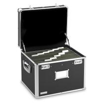 Caixa de Arquivo Vaultz 44x36x32cm com Fechadura de Combinação Dupla Preta Caixa de Arquivo Vaultz 44x36x32cm com Fechadura de Combinação Dupla Preta