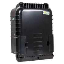 Caixa de Atendimento Óptico FTTH 1x16 CTO Inteligente Ip65 Preto para Distribuição de Cabeamento Caixa de Atendimento Óptico FTTH 1x16 CTO Inteligente Ip65 Preto para Distribuição de Cabeamento