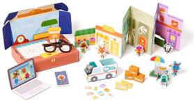 Caixa de atividades Sago Mini Big City com brinquedos Pretend Play de 3 anos ou mais