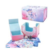 Caixa De Baralho Dark Magician Girl Gacha Com Bandeja Para Dados Para YGO TCG, Armazenamento Para