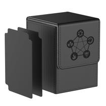 Caixa de baralho de cartas MIXPOET compatível com cartões MTG com capacidade superior a 100