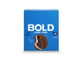Caixa de Barra Proteica Cookies e Cream 12unid - Bold Snacks