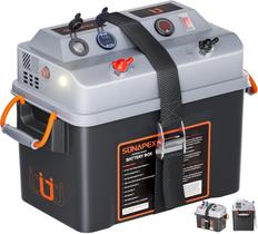 Caixa de Bateria Inteligente SUNAPEX 12V 24V Multi Portas