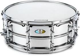 Caixa De Bateria Ludwig Supralite Steel Aço 14X5,5 / 6,5 E 8