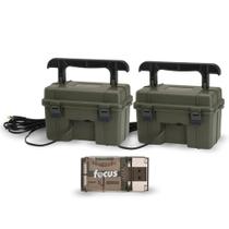 Caixa de Bateria Stealth Cam 12V à Prova d'Água com Bateria Selada de Chumbo-Ácido Caixa de Bateria Stealth Cam 12V à Prova d'Água com Bateria Selada de Chumbo-Ácido