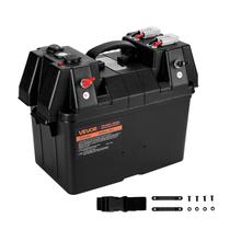 Caixa de bateria VEVOR Group 24-31 para motor de pesca 12V/24V