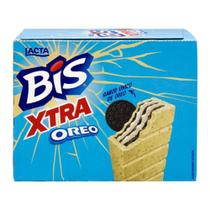 Caixa de bis com 24un de 45g lacta xtra oreo