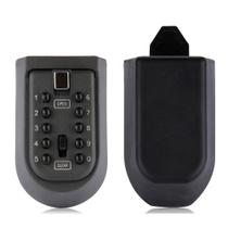 Caixa de bloqueio com chave Lospu HY montada na parede interna e externa