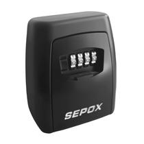 Caixa de bloqueio com chave SEPOX portátil em aço inoxidável com combinação Caixa de bloqueio com chave SEPOX portátil em aço inoxidável com combinação