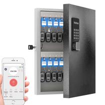 Caixa de bloqueio de chave para montagem em parede com capacidade de 32 teclas Smart OTP Unlock