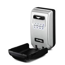 Caixa de bloqueio de parede Master Lock 5425D, capacidade de 6 teclas, preta
