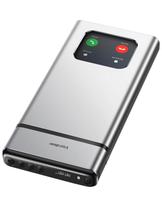 Caixa de bloqueio de telefone Vaydeer Metal Timed Safe Container Silver