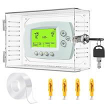 Caixa de bloqueio de termostato JGWPA Universal Clear com chave 16x11x5cm