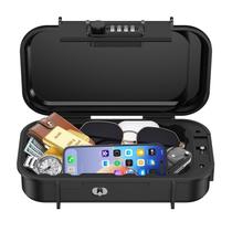 Caixa de bloqueio portátil Temracha Combinação de 4 dígitos com corrente