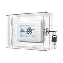 Caixa De Bloqueio Transparente Para Termostatos Com Chave Para Termostatos Montados Na Parede Capa