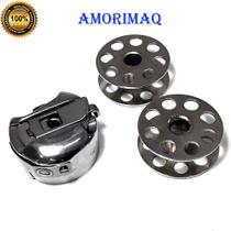 Caixa De Bobina e Bobinas Para Maquina de Costura Reta Industrial Transporte Triplo Bobina Grande