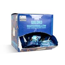 Caixa de bombom de marshmallow 70% cacau zero adição de açúcares (41 Kcal por unidade) - 18 unidades