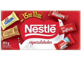 Caixa de Bombom Nestlé Especialidades 251g Caixa de Bombom Nestlé Especialidades 251g
