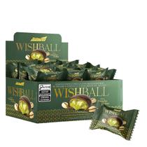 Caixa de Bombom Proteico New Millen Pistache Wishball 15 Uni -