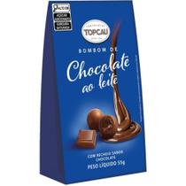 Caixa de Bombom Trufa Chocolate ao Leite Recheio de Chocolate 55g - TopCau Caixa de Bombom Trufa Chocolate ao Leite Recheio de Chocolate 55g - TopCau