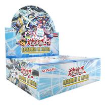 Caixa de Booster Box Caçadores de Justiça Yugioh 24 Pacotes