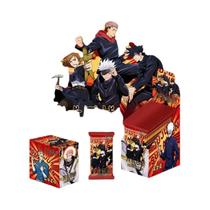 Caixa De Booster Do Anime Jujutsu Kaisen TCG Com Cartas Colecionáveis De Yuji, Megumi E Satoru Gojo Caixa De Booster Do Anime Jujutsu Kaisen TCG Com Cartas Colecionáveis De Yuji, Megumi E Satoru Gojo