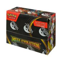Caixa De Booster Pokémon TCG Mega Evolution Em Inglês Com 36 Pacotes De Cartas Colecionáveis Prontas Caixa De Booster Pokémon TCG Mega Evolution Em Inglês Com 36 Pacotes De Cartas Colecionáveis Prontas