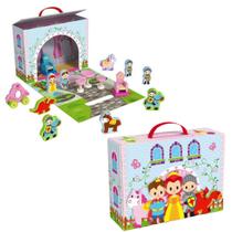 Caixa de Brincar Castelo Princesas Tooky Toy