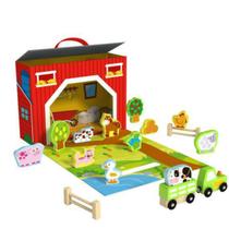 Caixa de Brinquedo Fazendinha Tooky Caixa de Brinquedo Fazendinha Tooky