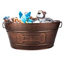 Caixa de Brinquedos para Cães BREKX - Indestrutível em Metal Galvanizado