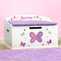 Caixa de Brinquedos Personalizada DIBSIES Creative Wonders - Branca