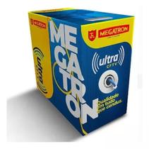 Caixa De Cabo Cftv Cat5 Certificado 300m Azul Megatron