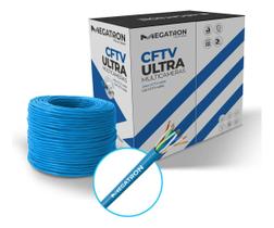 Caixa De Cabo Cftv Certificado Homologado Anatel 300m Azul Megatron Caixa De Cabo Cftv Certificado Homologado Anatel 300m Azul Megatron