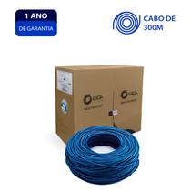 Caixa de cabo par trancado alarme 0,51mm azul 300m -multilaser