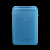 Caixa de caixa de proteção à prova de poeira de 3,5" para sATA IDE HDD Armazenamento de disco rígido novo - Azul