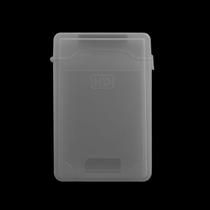 Caixa de caixa de proteção à prova de poeira de 3,5" para sATA IDE HDD Armazenamento de disco rígido novo - Cinza