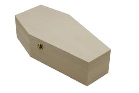 Caixa de caixão Creative Hobbies média de 30 cm preenchível para Halloween