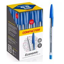 Caixa de Caneta Economic 50 Unidades Estereográfica 1.0mm Caixa de Caneta Economic 50 Unidades Estereográfica 1.0mm