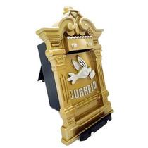 Caixa De Carta Embutir Muro Estilo Ferro Dourado Caixa De Carta Embutir Muro Estilo Ferro Dourado