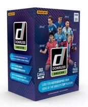 Caixa de cartas colecionáveis Panini Donruss Soccer, pacote com 6 unidades, Blaster