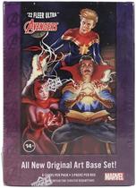 Caixa de Cartas Colecionáveis Upper Deck 2022 Avengers 3 Packs
